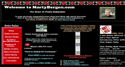 Desktop Screenshot of martybergen.com